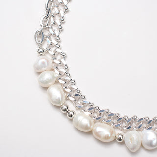 BAROQUE PEARL DOUBLE NECKLACE